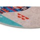 Bathmat Set (3 Pieces) Etnic Multicolor Lessentiel Bathmat Set (3 Pieces) Etnic Multicolor