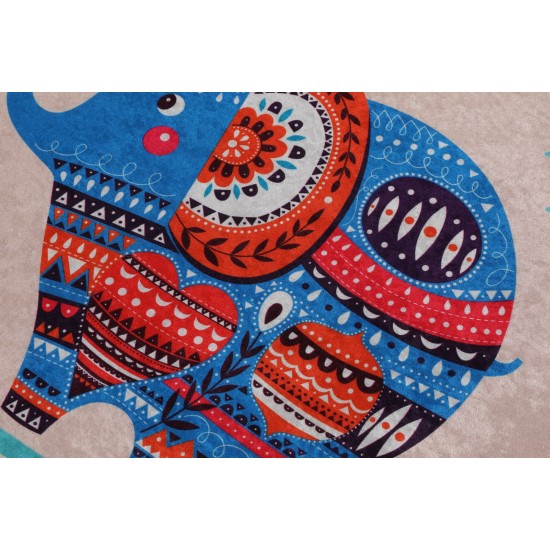 Bathmat Set (3 Pieces) Etnic Multicolor Lessentiel Bathmat Set (3 Pieces) Etnic Multicolor