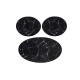 Bathmat Set (3 Pieces) Marble - Black Black
White Lessentiel Bathmat Set (3 Pieces) Marble - Black Black
White