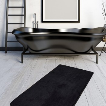 Acrylic Bathmat Havai - Black (80 x 140) Black