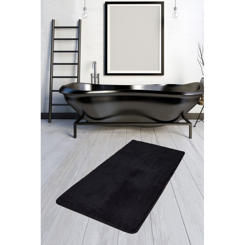 Lessentiel Acrylic Bathmat Havai - Black (80 x 140) Black