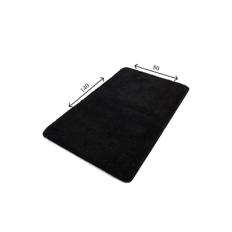 Lessentiel Acrylic Bathmat Havai - Black (80 x 140) Black