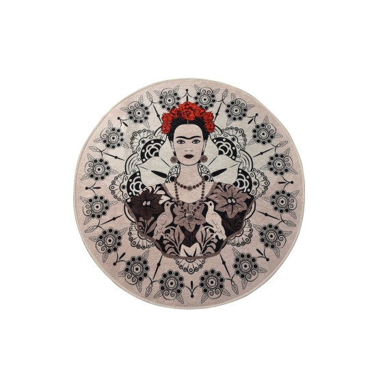 Lessentiel Bathmat Frida Round (140) Multicolor