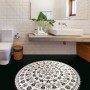 Bathmat Venice - Black (100) Multicolor