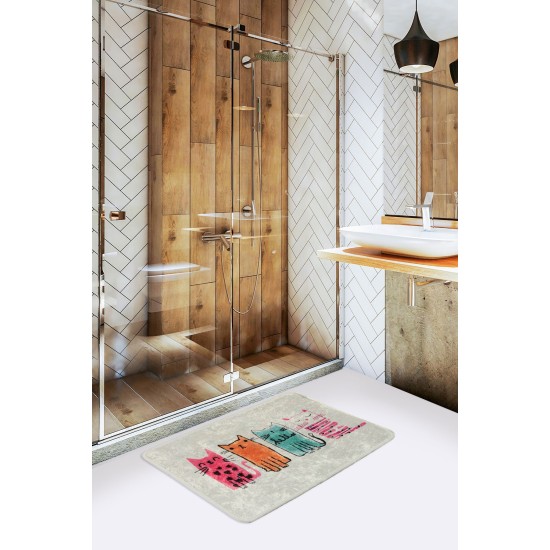 Lessentiel Bathmat Baby Cats (40 x 60) Multicolor