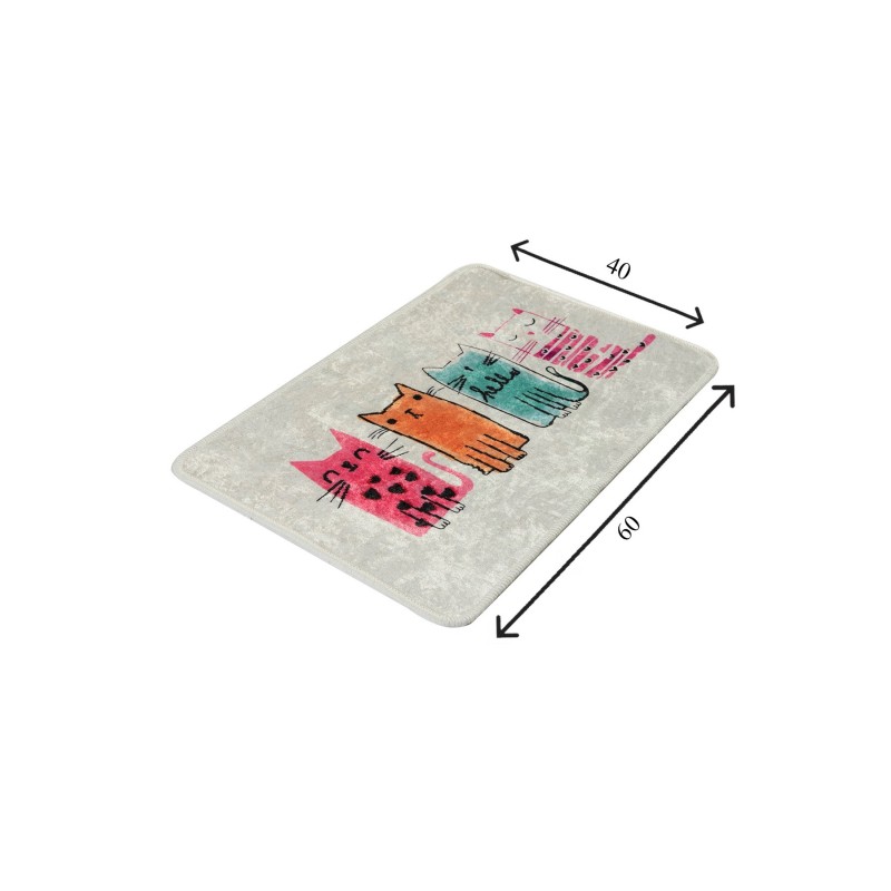 Lessentiel Bathmat Baby Cats (40 x 60) Multicolor