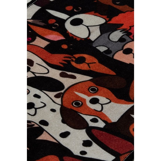 Bathmat Dogs (40 x 60) Multicolor Lessentiel Bathmat Dogs (40 x 60) Multicolor
