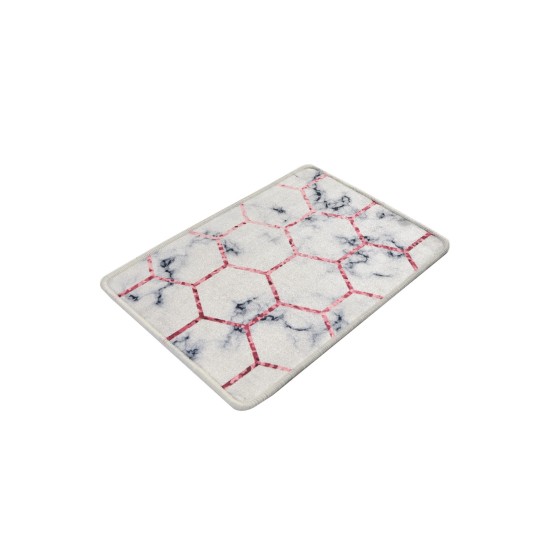 Bathmat Honeycomb (40 x 60) Multicolor Lessentiel Bathmat Honeycomb (40 x 60) Multicolor