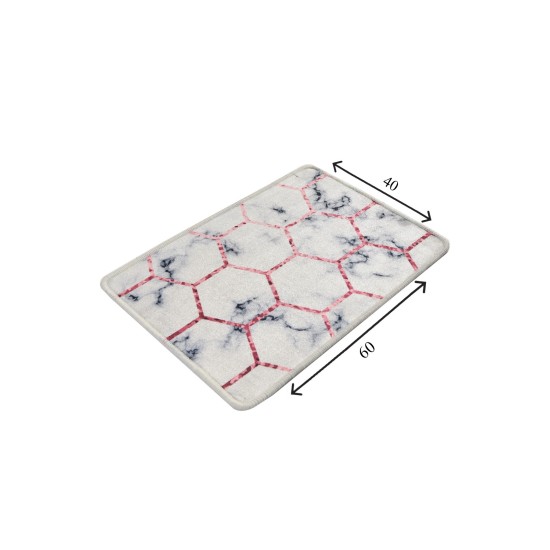 Bathmat Honeycomb (40 x 60) Multicolor Lessentiel Bathmat Honeycomb (40 x 60) Multicolor