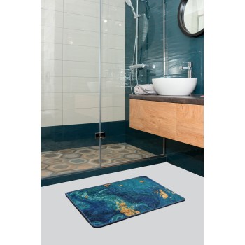 Bathmat Marbling (40 X 60) Multicolor