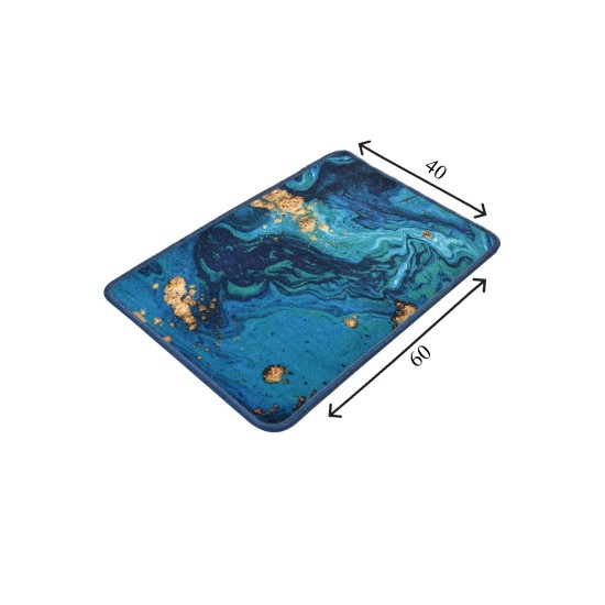 Lessentiel Bathmat Marbling (40 X 60) Multicolor