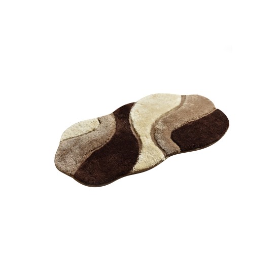 Acrylic Bathmat Curves - Brown (70 x 120) Multicolor Lessentiel Acrylic Bathmat Curves - Brown (70 x 120) Multicolor