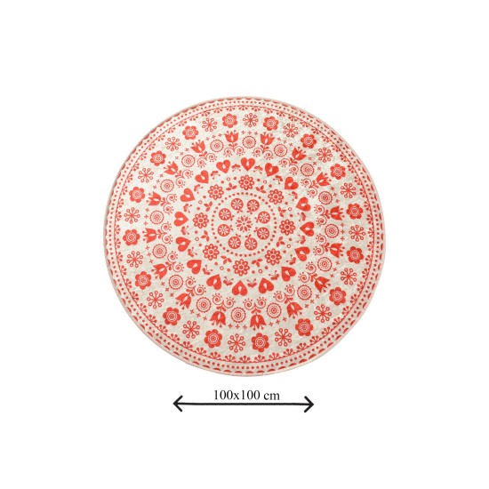 Bathmat Venice - Red (100) Multicolor Lessentiel Bathmat Venice - Red (100) Multicolor