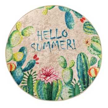 Bathmat Hello Summer (100) Multicolor