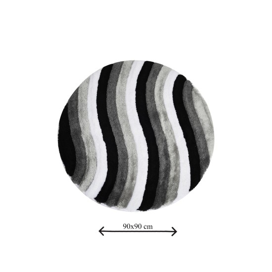 Lessentiel Acrylic Bathmat Colorful - Grey (90) Multicolor