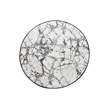 Bathmat Marble (100 cm) - White Multicolor