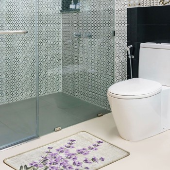 Bathmat Lavender Multicolor