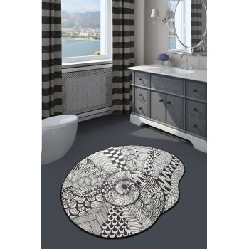Bathmat More 100 Black
White