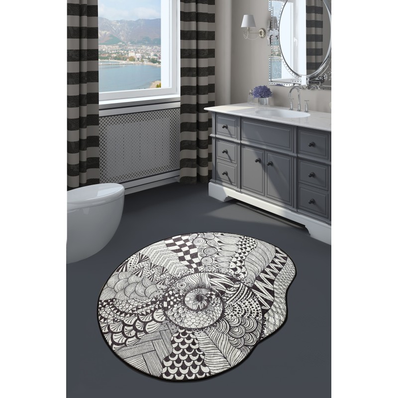 Lessentiel Bathmat More 100 Black
White