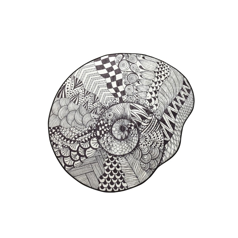 Lessentiel Bathmat More 100 Black
White