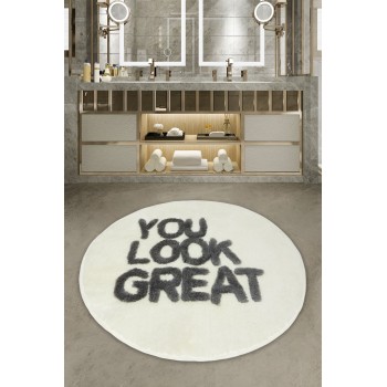 Acrylic Bathmat Great - White Multicolor