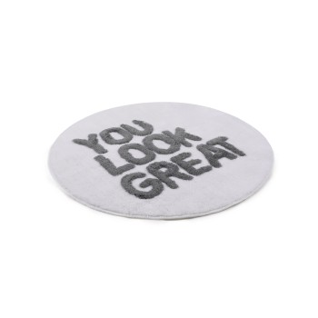 Acrylic Bathmat Great - White Multicolor