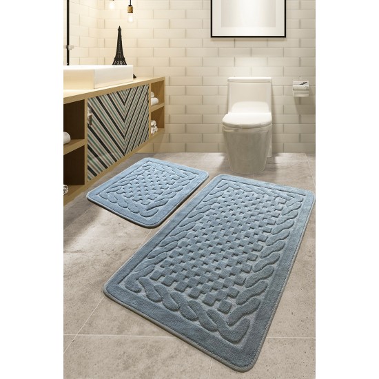Lessentiel Bathmat Set (2 Pieces) Bambi Cotton - Grey Grey
