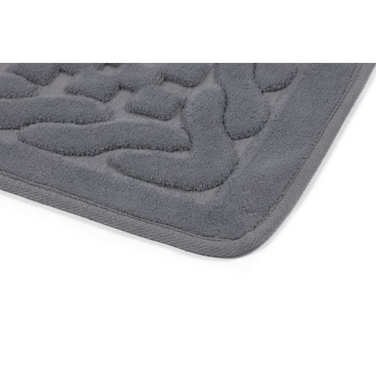Lessentiel Bathmat Set (2 Pieces) Bambi Cotton - Grey Grey