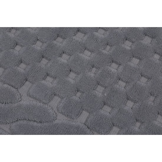 Lessentiel Bathmat Set (2 Pieces) Bambi Cotton - Grey Grey