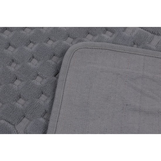 Lessentiel Bathmat Set (2 Pieces) Bambi Cotton - Grey Grey