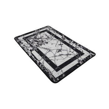 Bathmat Marmor - Black (70 x 120) Black
White