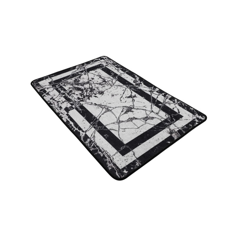 Lessentiel Bathmat Marmor - Black (70 x 120) Black
White