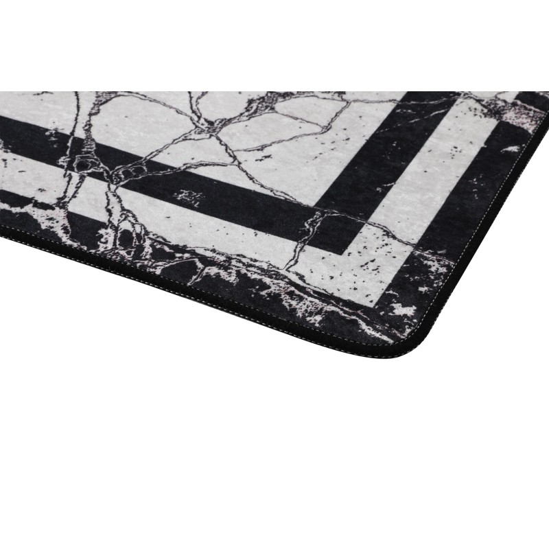 Lessentiel Bathmat Marmor - Black (70 x 120) Black
White