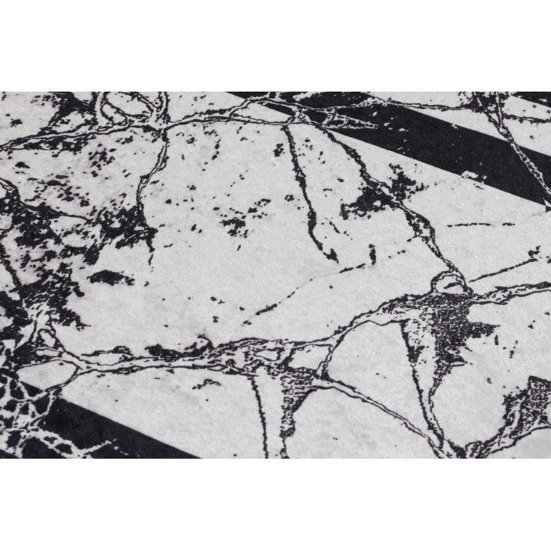 Lessentiel Bathmat Marmor - Black (70 x 120) Black
White