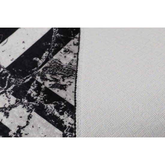 Lessentiel Bathmat Marmor - Black (70 x 120) Black
White