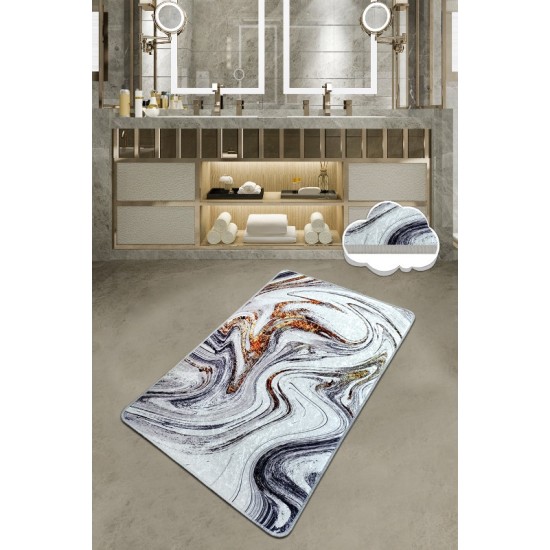 Bathmat Blur (80 x 100) Multicolor Lessentiel Bathmat Blur (80 x 100) Multicolor