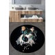 Lessentiel Bathmat Glasses Dog Circle Djt 80 Multicolor