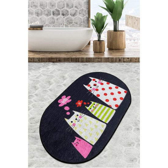 Lessentiel Bathmat Four Cats Djt (80 x 100) Multicolor