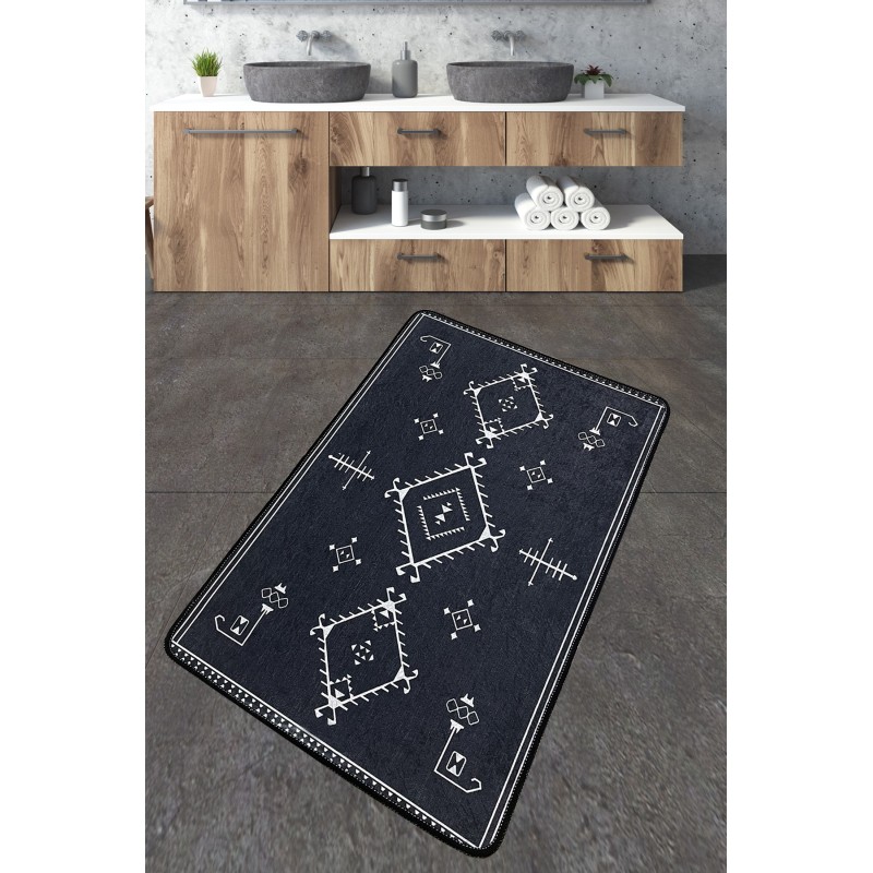 Lessentiel Bathmat Antiguo Dark Grey