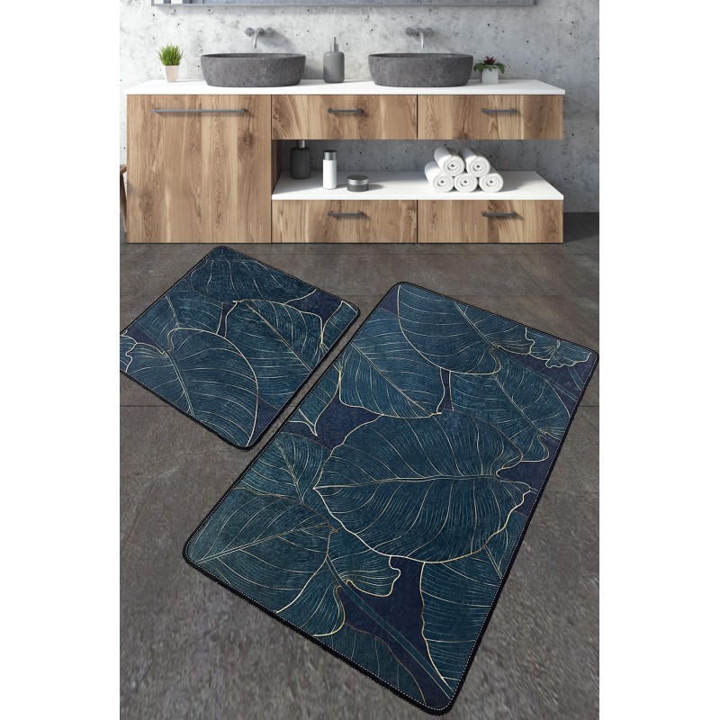 Lessentiel Bathmat Set (2 Pieces) Zeleno Multicolor