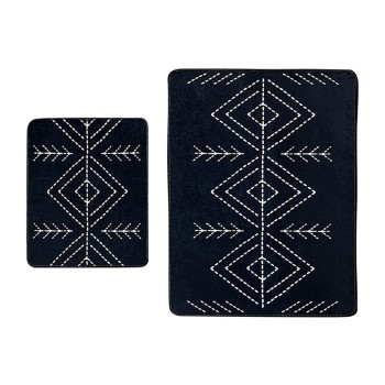 Bathmat Set (2 Pieces) Lau Multicolor