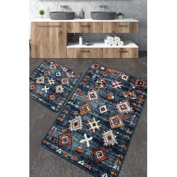 Bathmat Set (2 Pieces) Ressal Multicolor