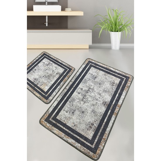 Bathmat Set (2 Pieces) Sione Multicolor Lessentiel Bathmat Set (2 Pieces) Sione Multicolor