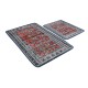 Bathmat Set (2 Pieces) Weref Multicolor Lessentiel Bathmat Set (2 Pieces) Weref Multicolor
