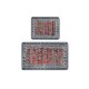 Bathmat Set (2 Pieces) Weref Multicolor Lessentiel Bathmat Set (2 Pieces) Weref Multicolor