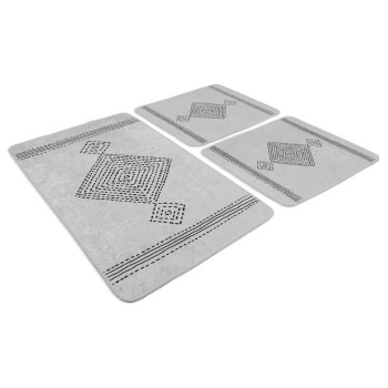 Bathmat Set (3 Pieces) Tatiana Multicolor