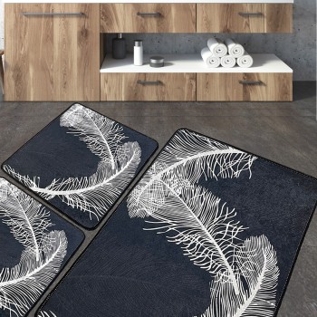 Bathmat Set (3 Pieces) Alisan Multicolor