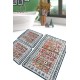 Bathmat Set (3 Pieces) Weref Multicolor Lessentiel Bathmat Set (3 Pieces) Weref Multicolor