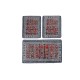 Bathmat Set (3 Pieces) Weref Multicolor Lessentiel Bathmat Set (3 Pieces) Weref Multicolor