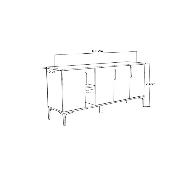 Console Tarz - Oak Oak